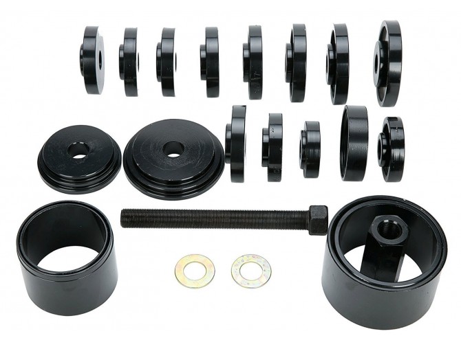 75-105 mm CCLIFE 9 piezas extractor de cojinetes de rodamiento de bolas extractor de rueda de coche