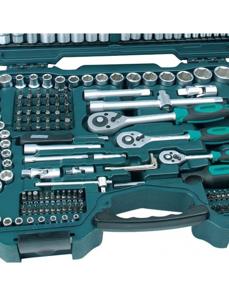 Ministro anunciar presente MANNESMANN M98430 - Maletín con llaves de vaso y otras herramientas, 215  piezas